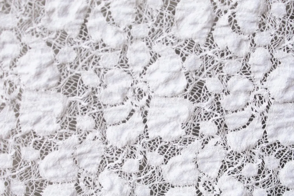 Alabaster Floral Lace