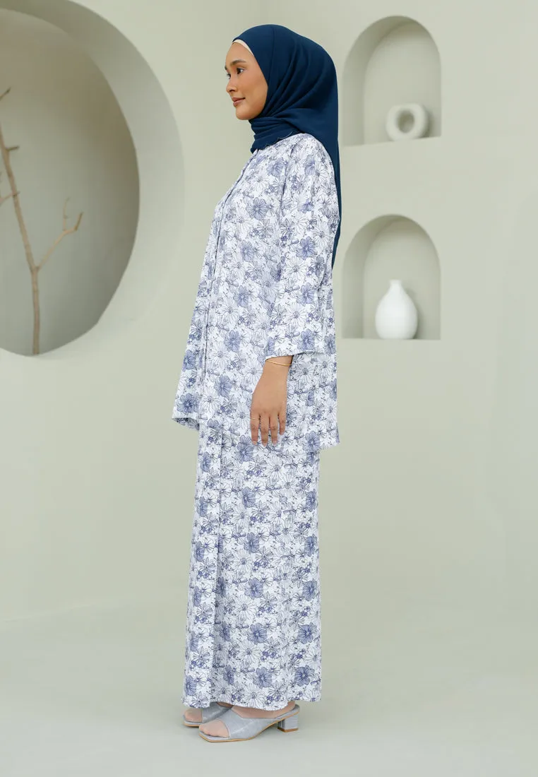 Aman Kurung (Dark Blue)