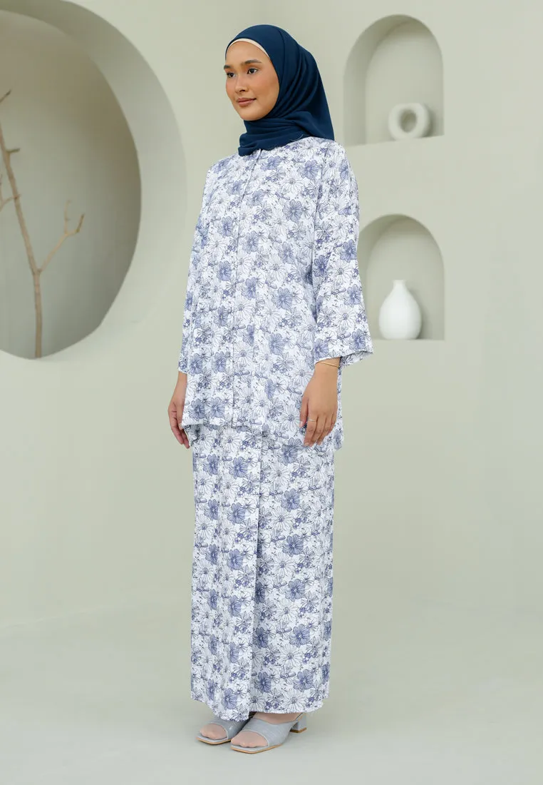 Aman Kurung (Dark Blue)