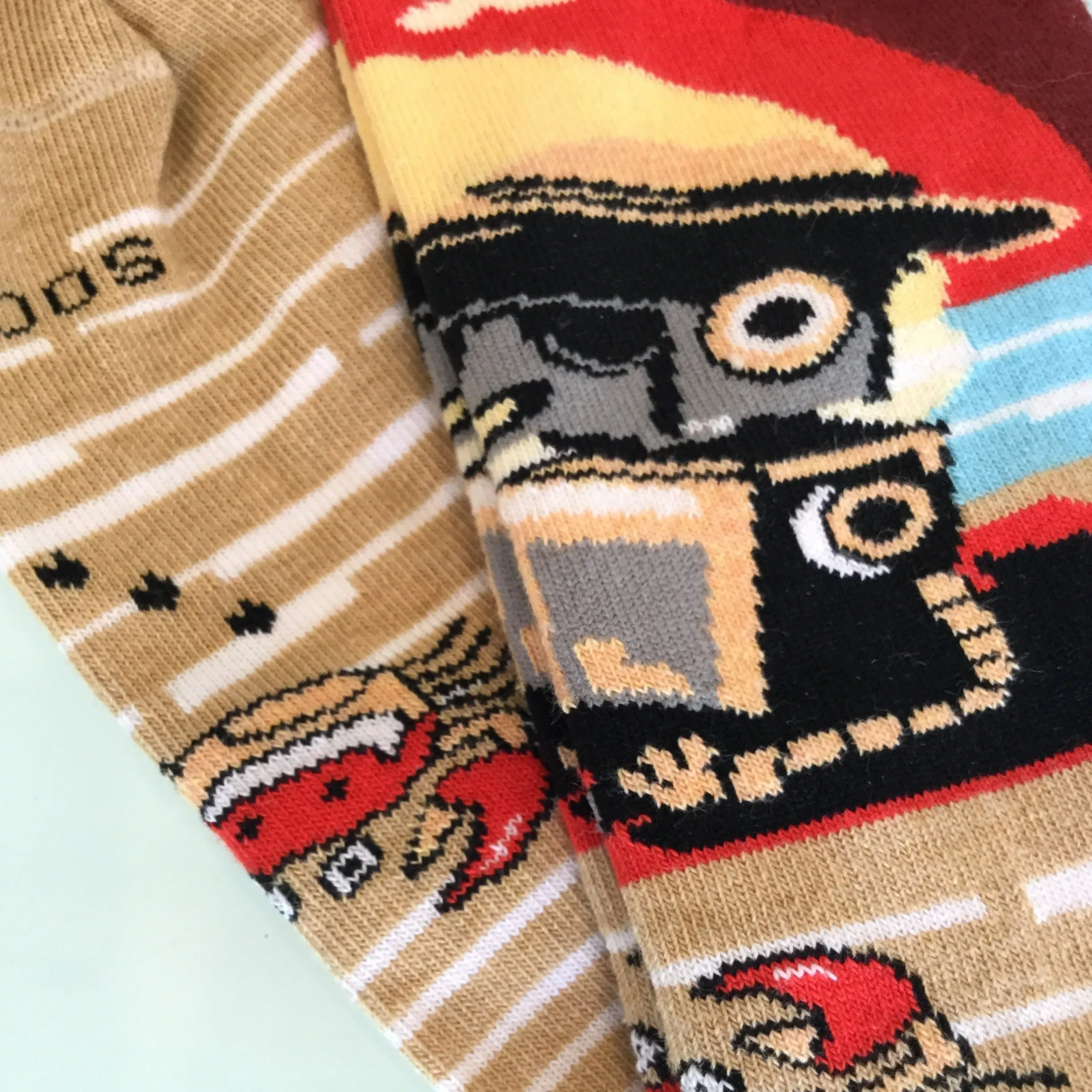 Beach Vacation Socks (Two Pack) from the Sock Panda