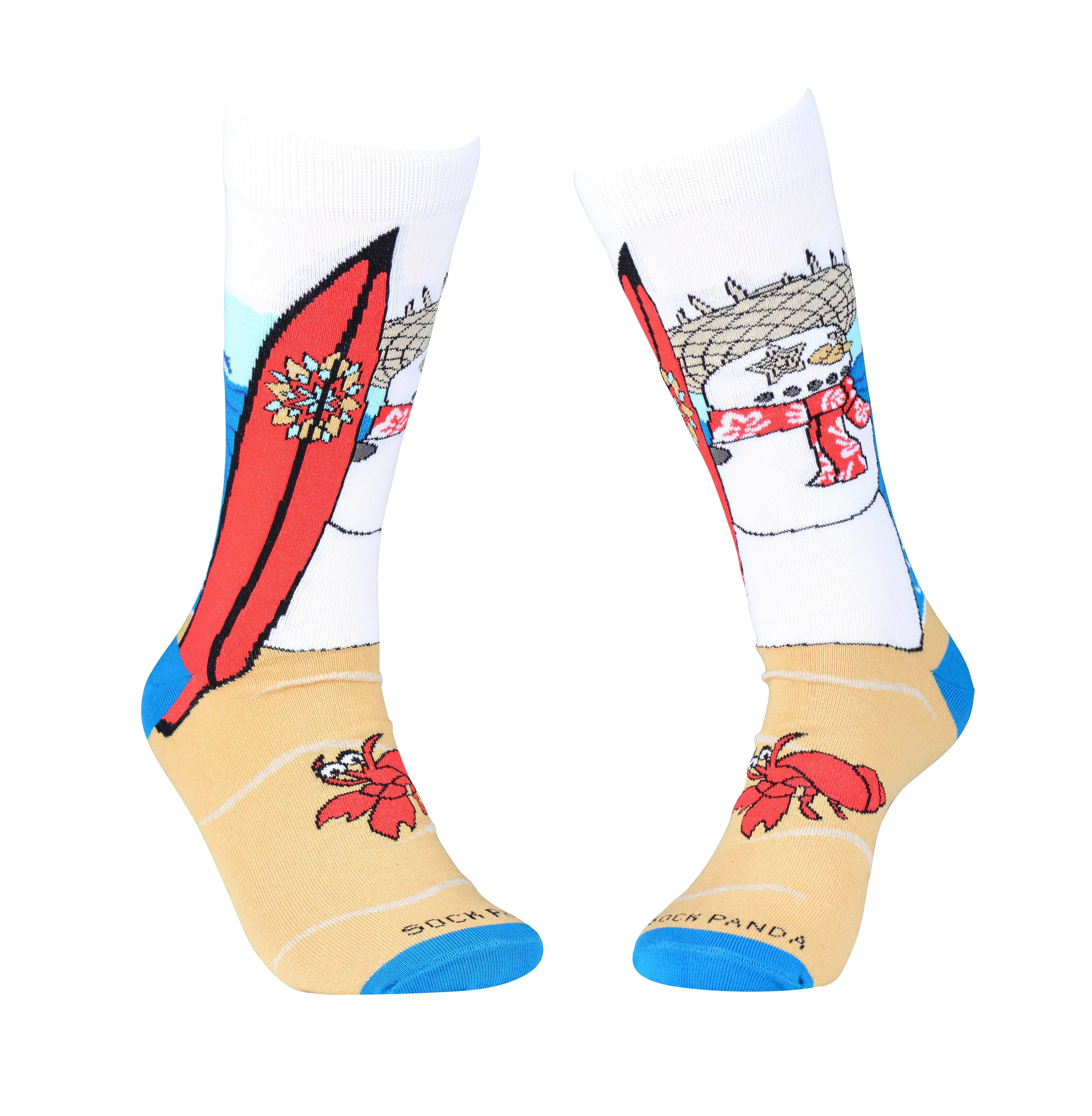 Beach Vacation Socks (Two Pack) from the Sock Panda