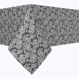 Black & White Lace Doily Rectangles