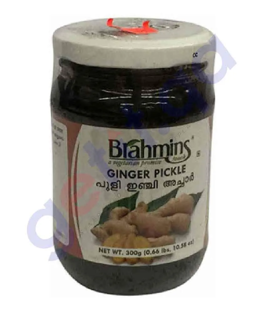 Brahmins Ginger Pickle Bottle