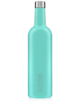 BruMate WINESULATOR 25oz Wine Canteen Aqua