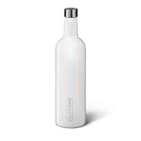 BruMate WINESULATOR 25oz Wine Canteen Glitter White