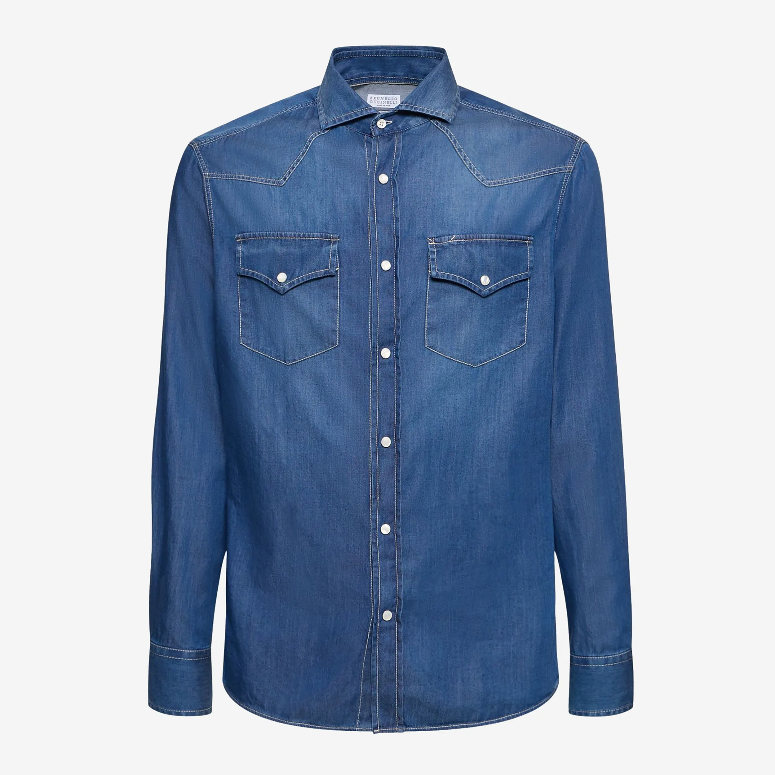 Brunello Cucinelli Cotton Denim shirt