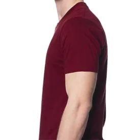 Burgundy Wine Cotton T-Shirt