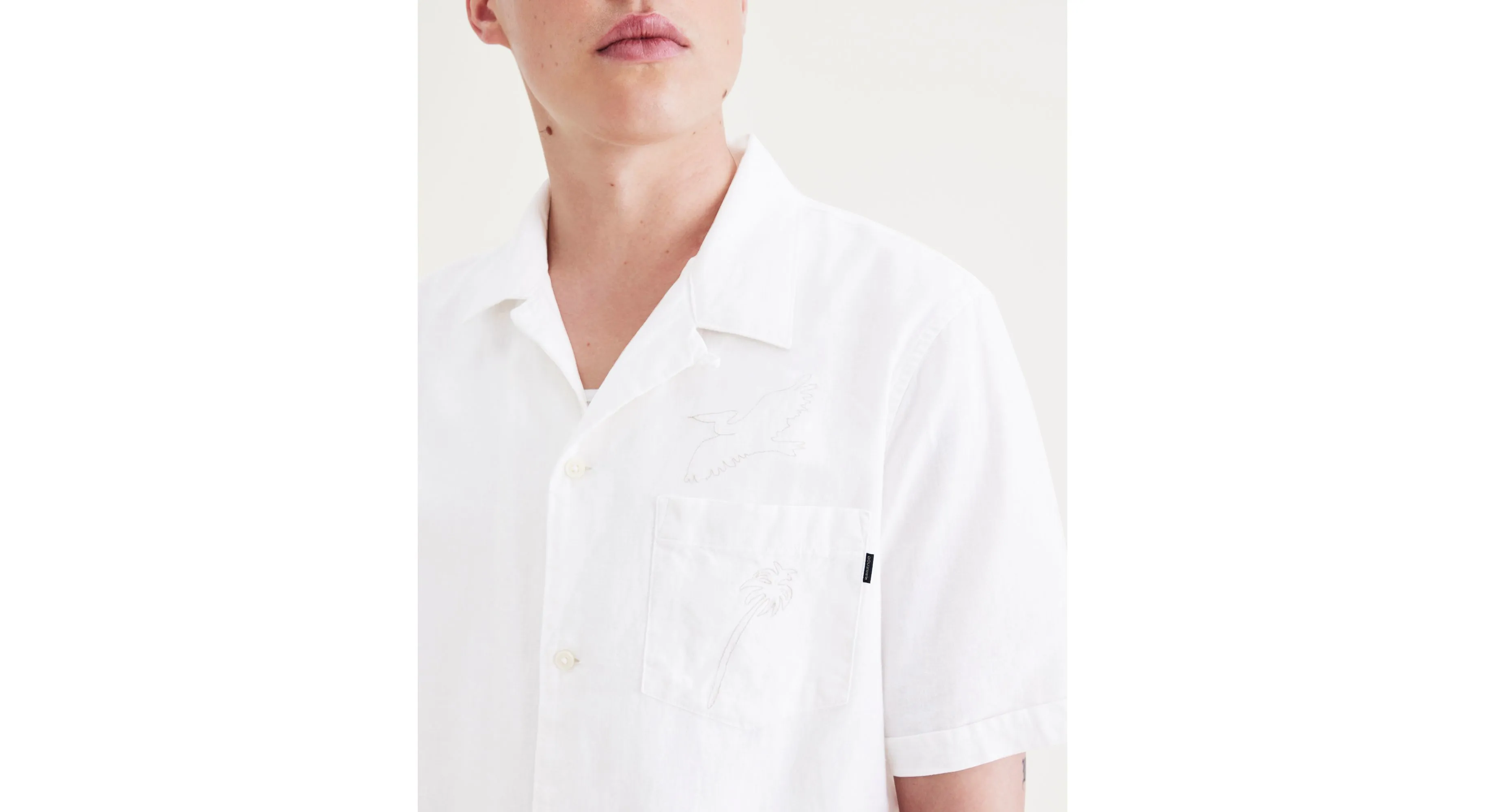 Camp Collar Shirt, Regular Fit