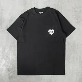 Carhartt WIP Amor Pocket Tee - Black / White