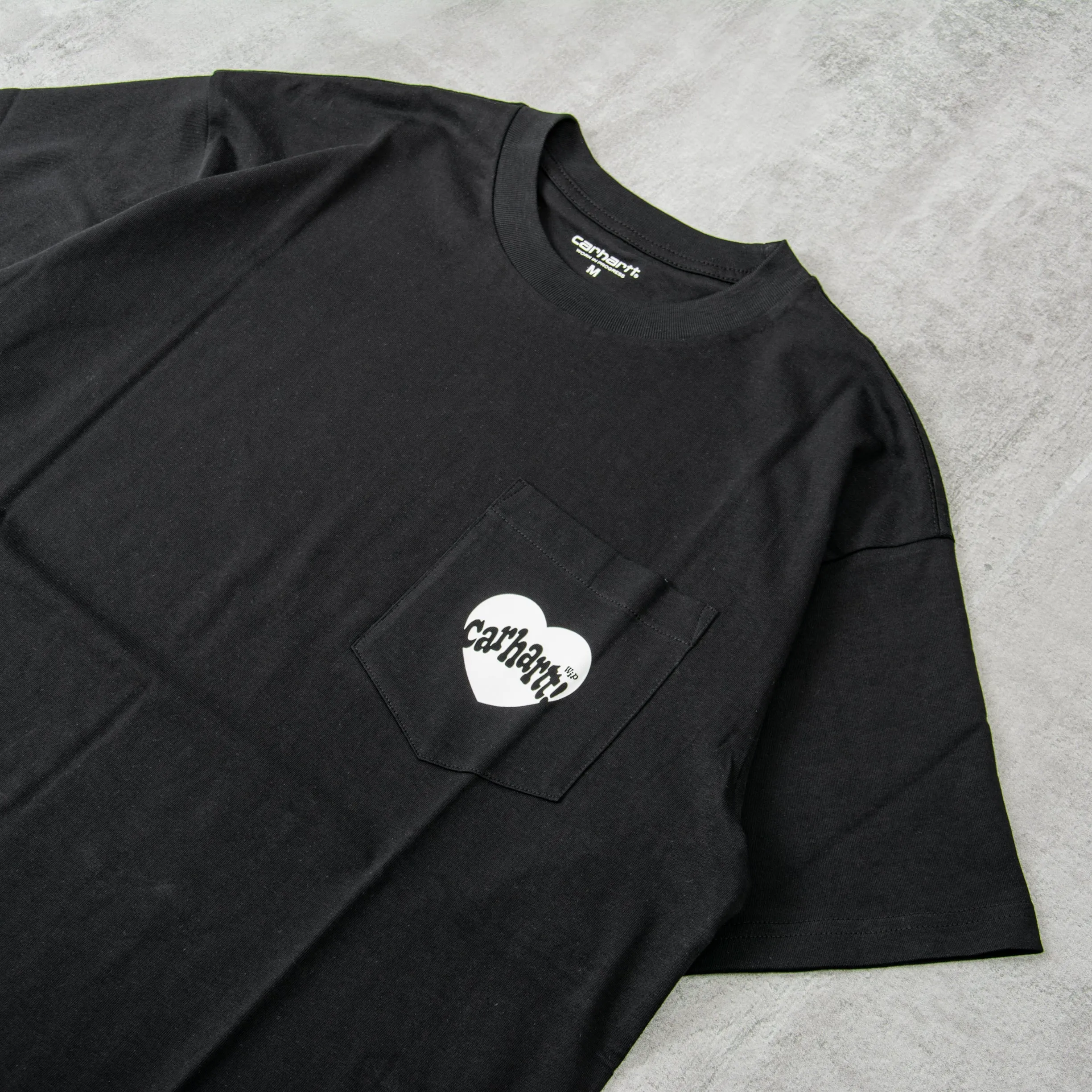 Carhartt WIP Amor Pocket Tee - Black / White