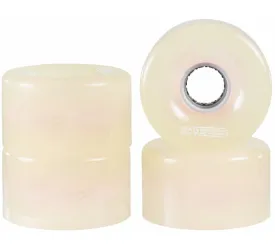 Chaya Light Up Quad Wheels - Neon White