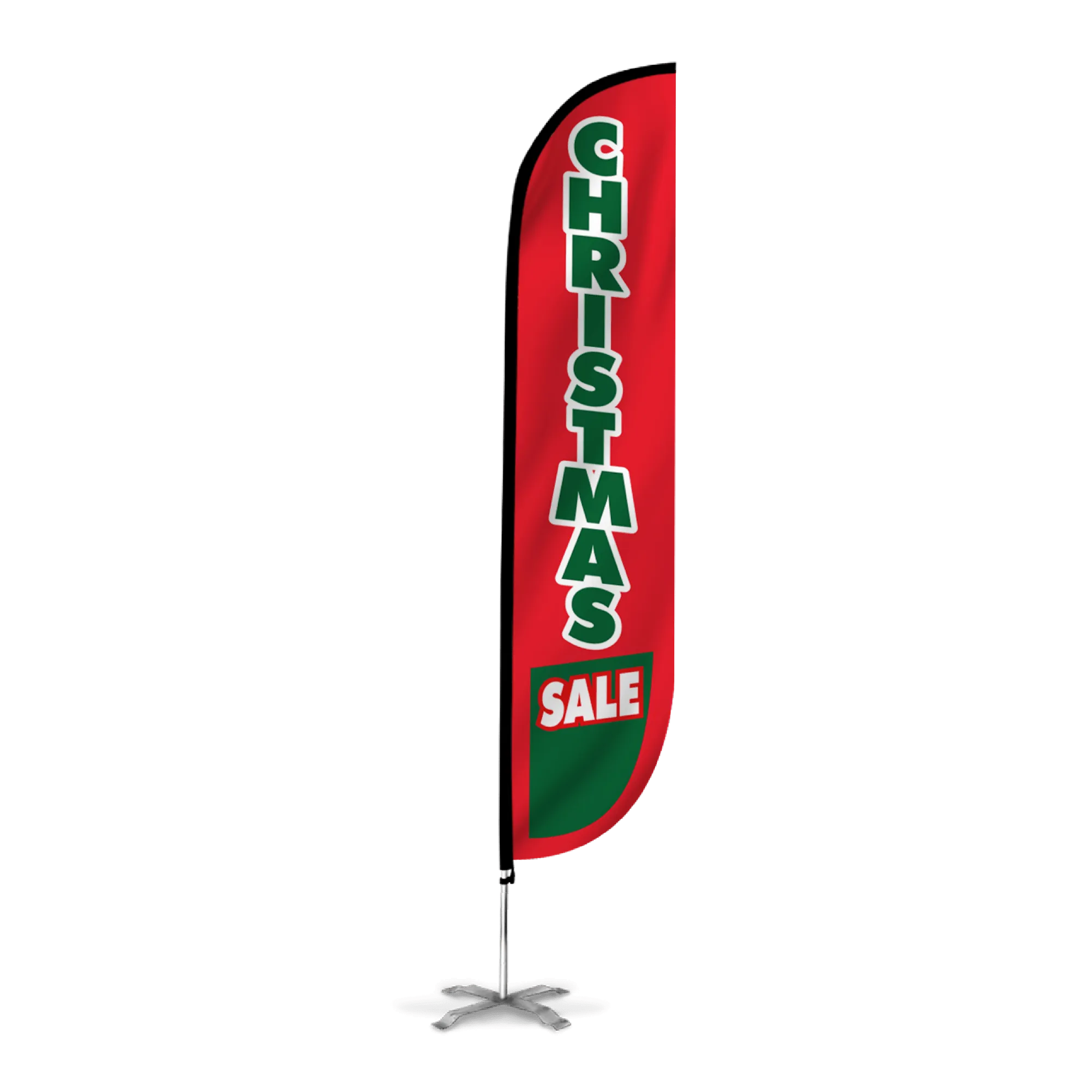 Christmas Sale Feather Flag