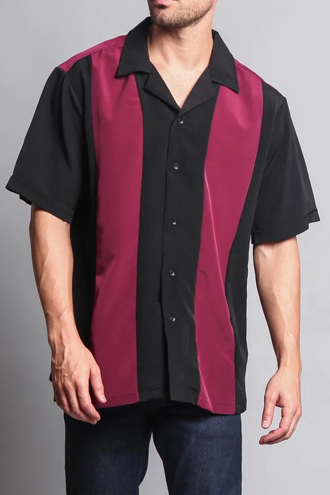 CS Striped Bowling Shirt