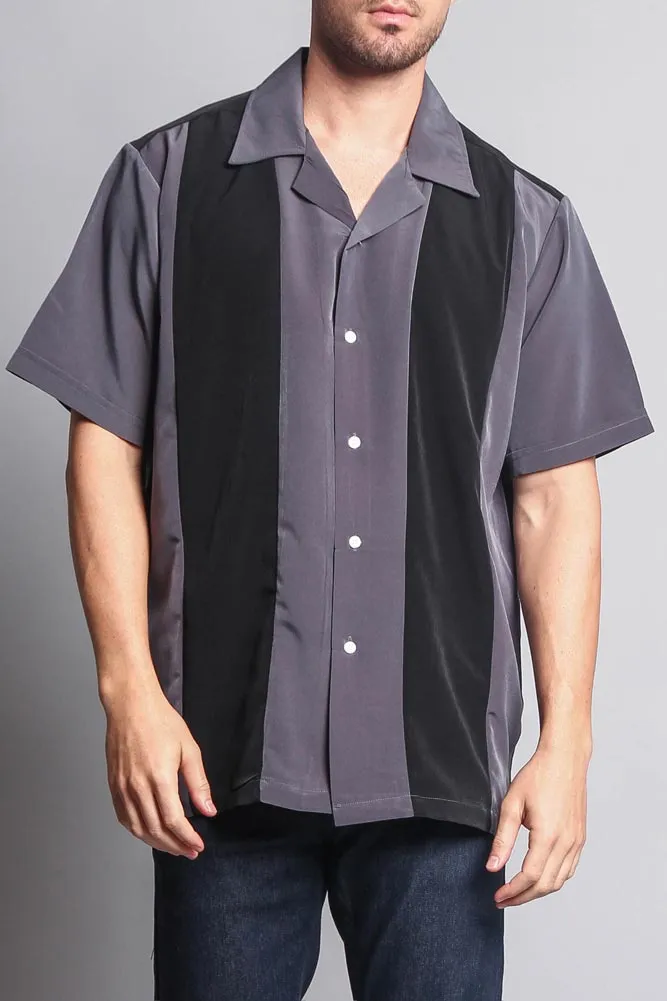 CS Striped Bowling Shirt