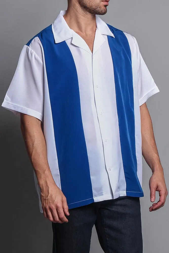 CS Striped Bowling Shirt