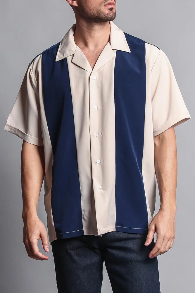 CS Striped Bowling Shirt