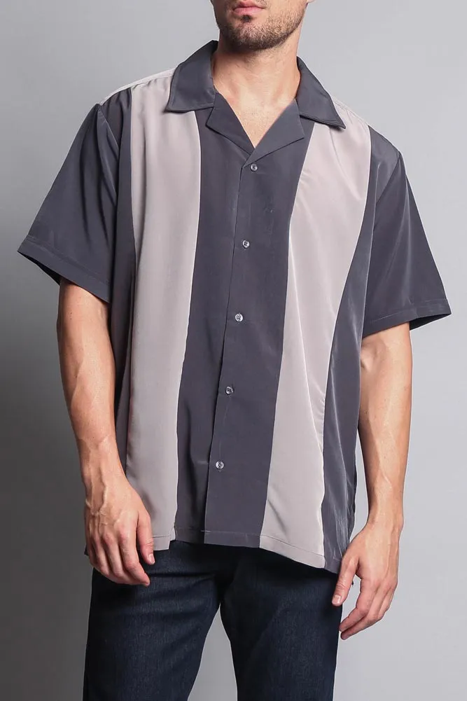 CS Striped Bowling Shirt