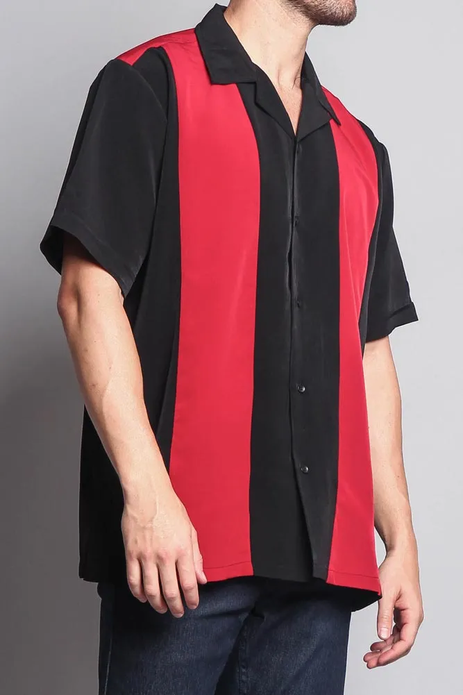 CS Striped Bowling Shirt