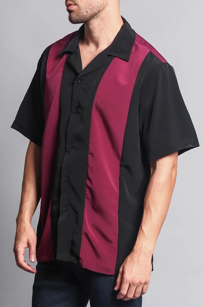 CS Striped Bowling Shirt