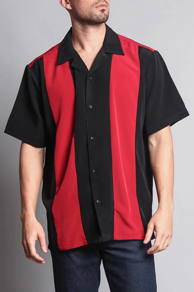 CS Striped Bowling Shirt