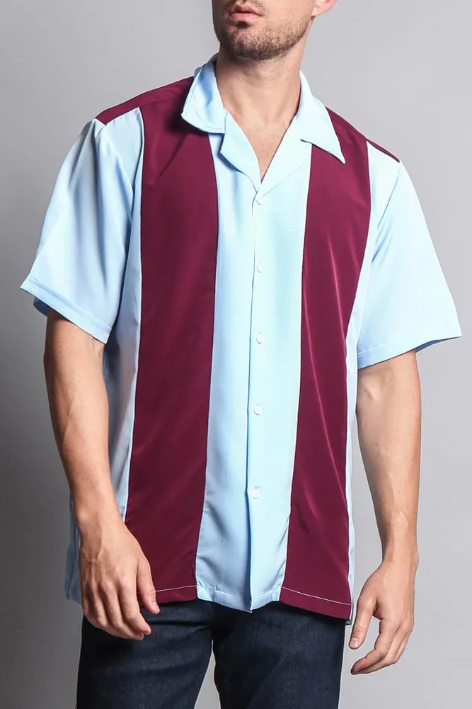 CS Striped Bowling Shirt