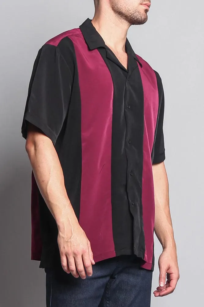 CS Striped Bowling Shirt