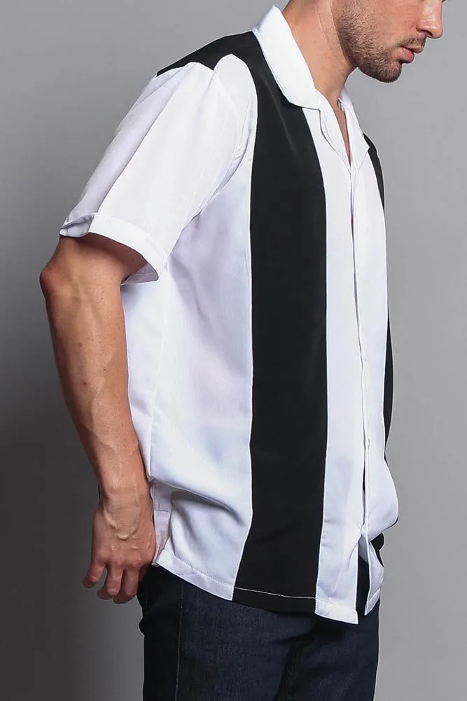 CS Striped Bowling Shirt