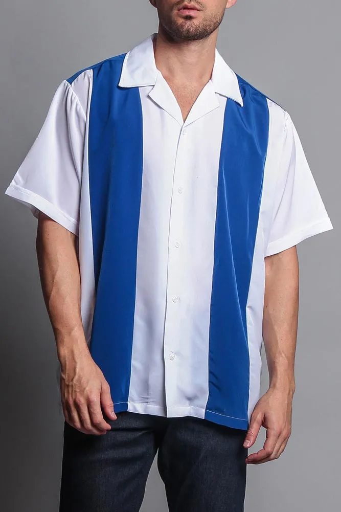 CS Striped Bowling Shirt