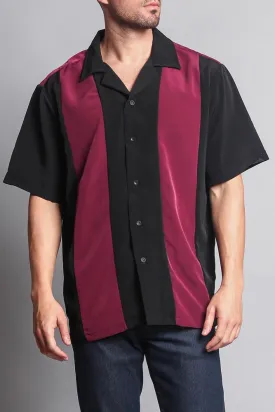 CS Striped Bowling Shirt