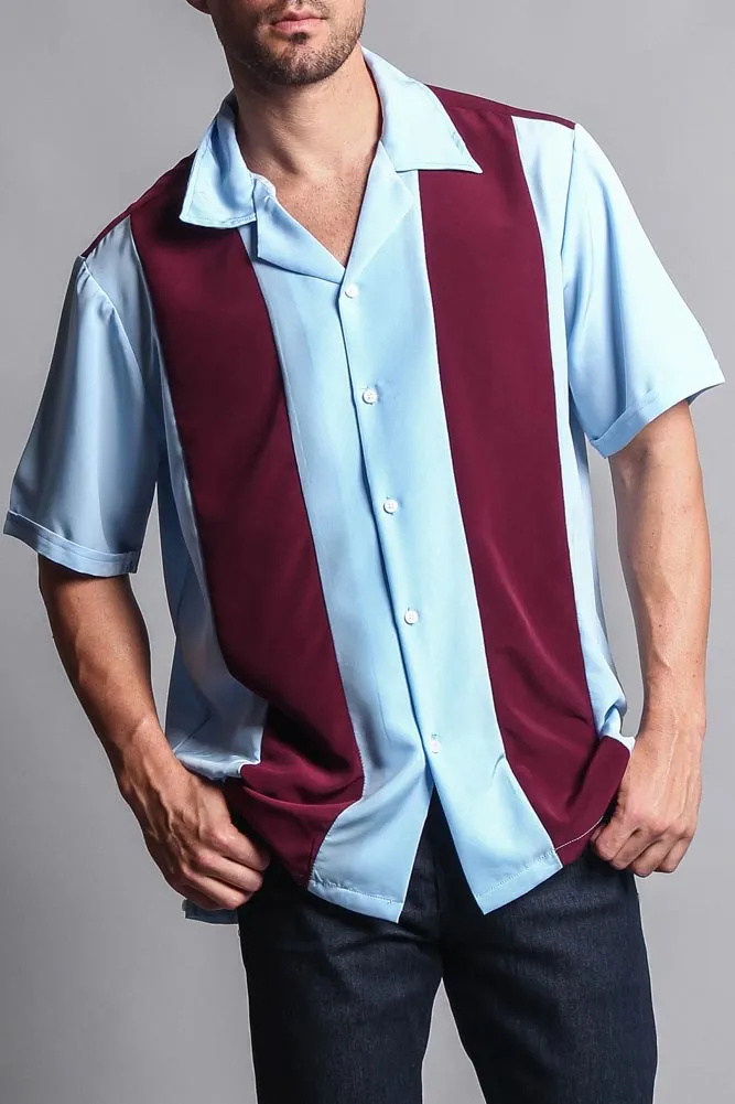 CS Striped Bowling Shirt