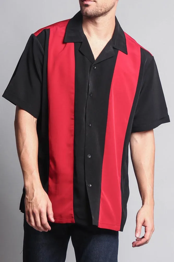 CS Striped Bowling Shirt