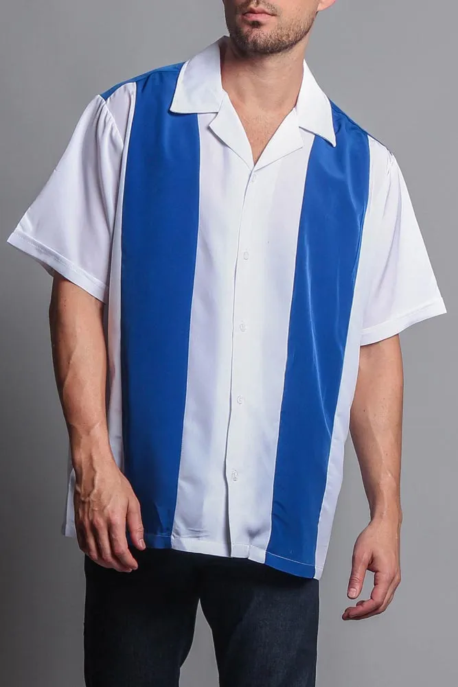 CS Striped Bowling Shirt