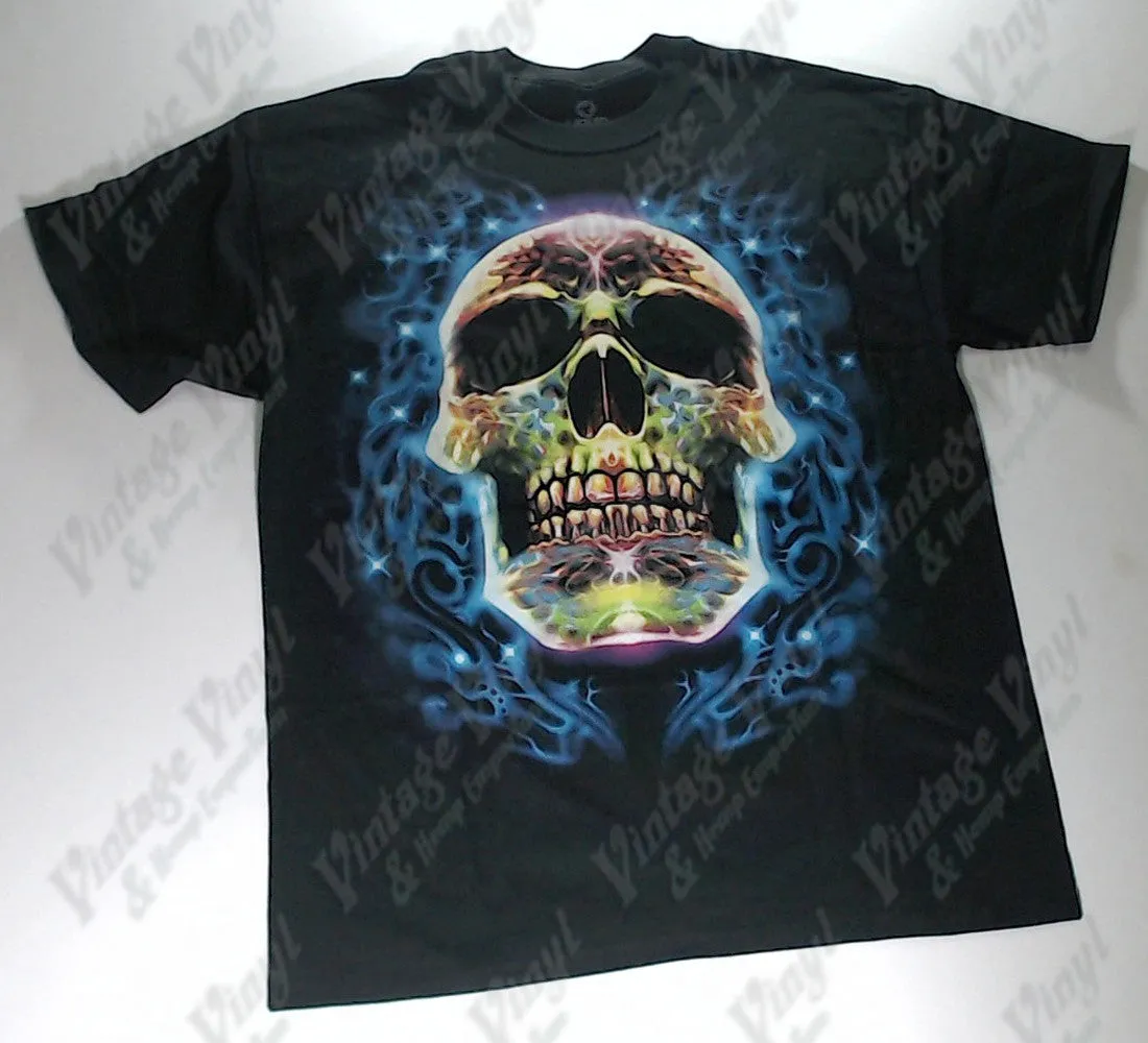 Dark Fantasy - Sugar Skull Blue Liquid Blue Shirt