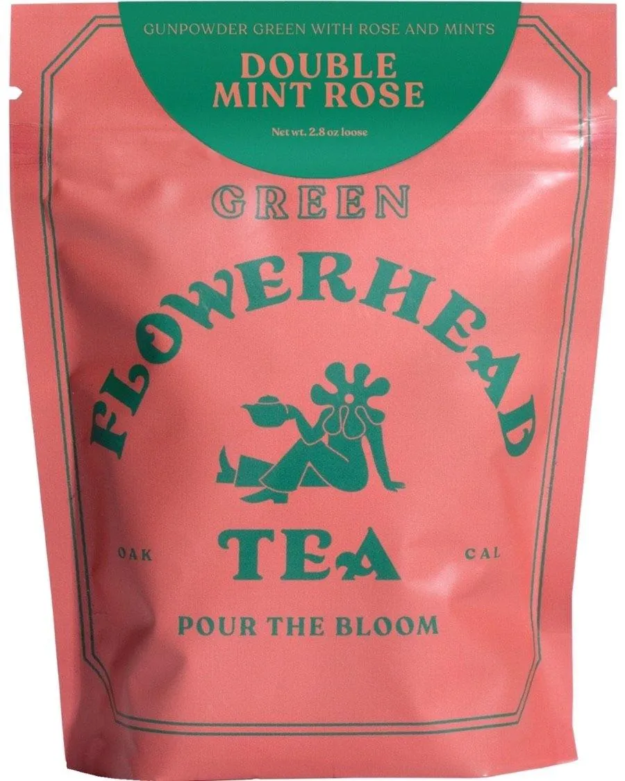 Double Mint Rose Loose Tea