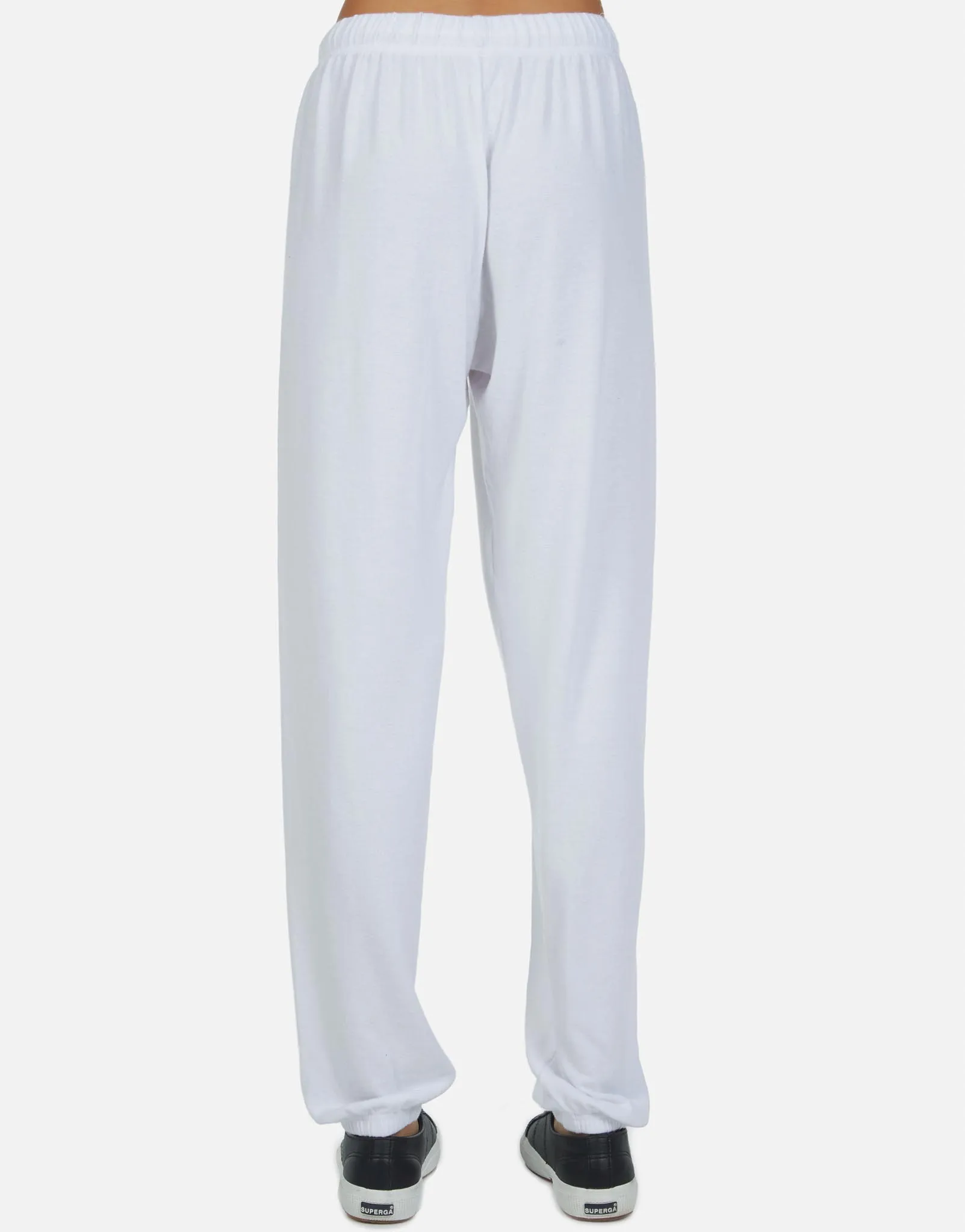 George Core Boyfriend Sweatpant White