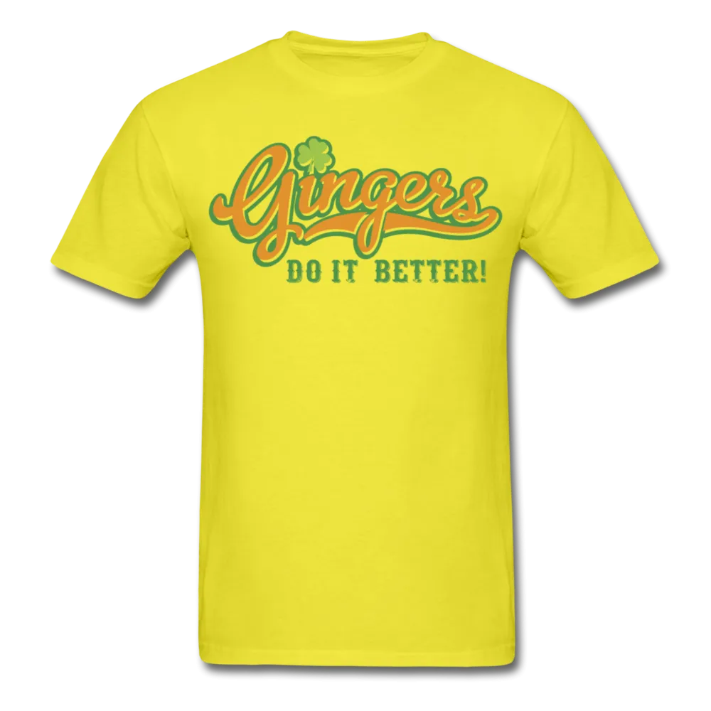 Gingers Do It Better! Men's Classic T-Shirt