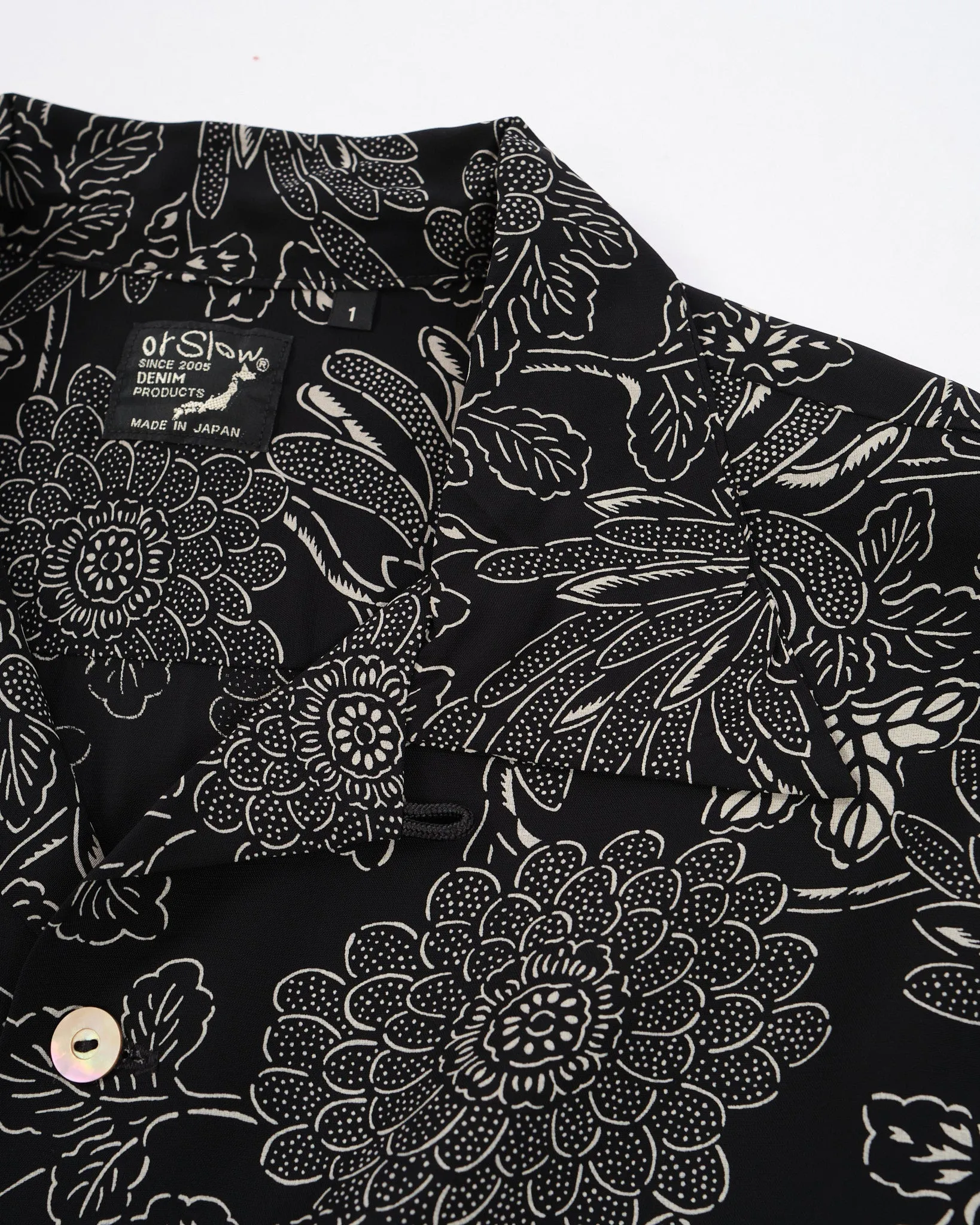 HAWAIIAN SHIRT BLACK