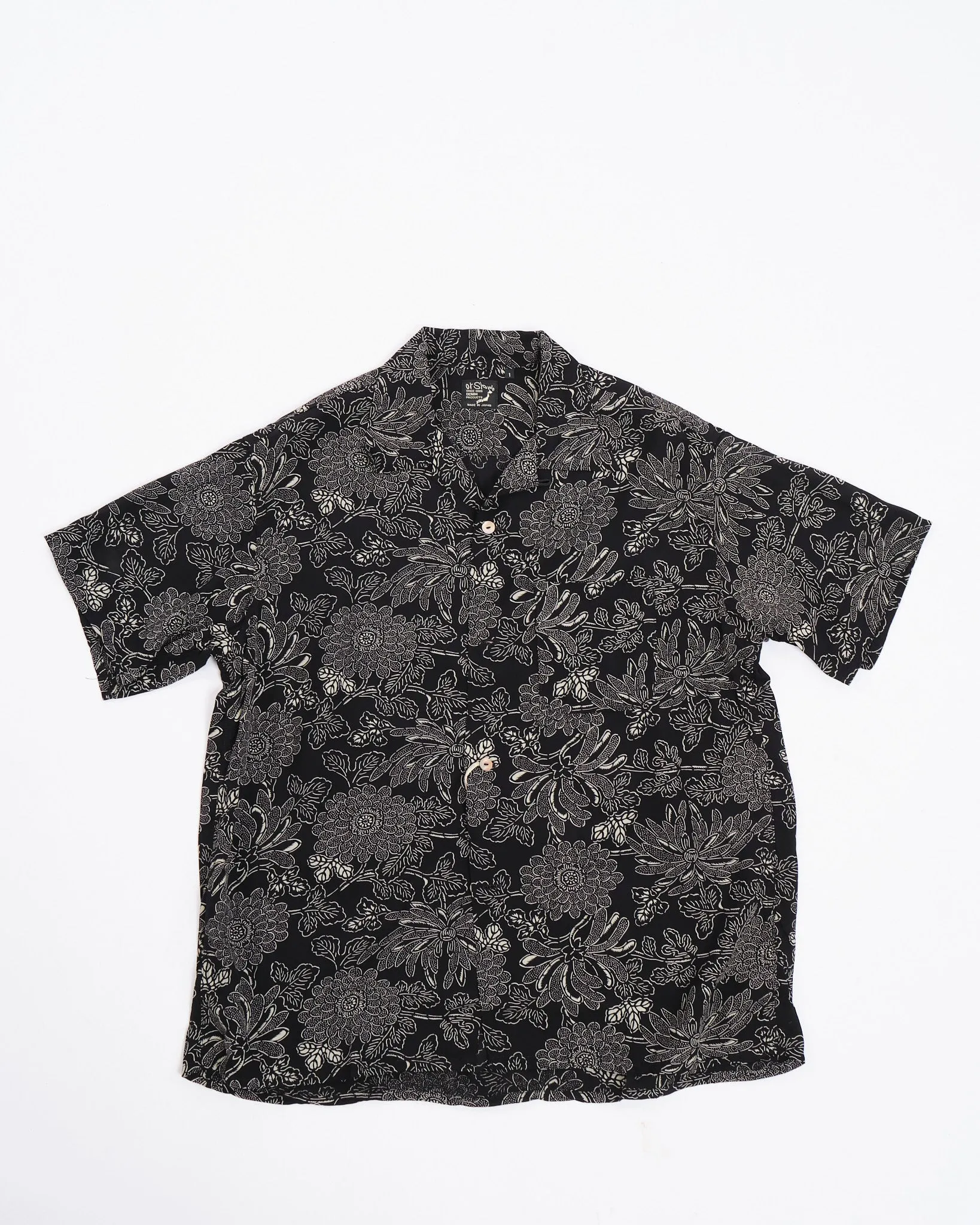 HAWAIIAN SHIRT BLACK