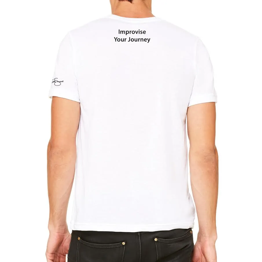 Improvise White Men's Tee