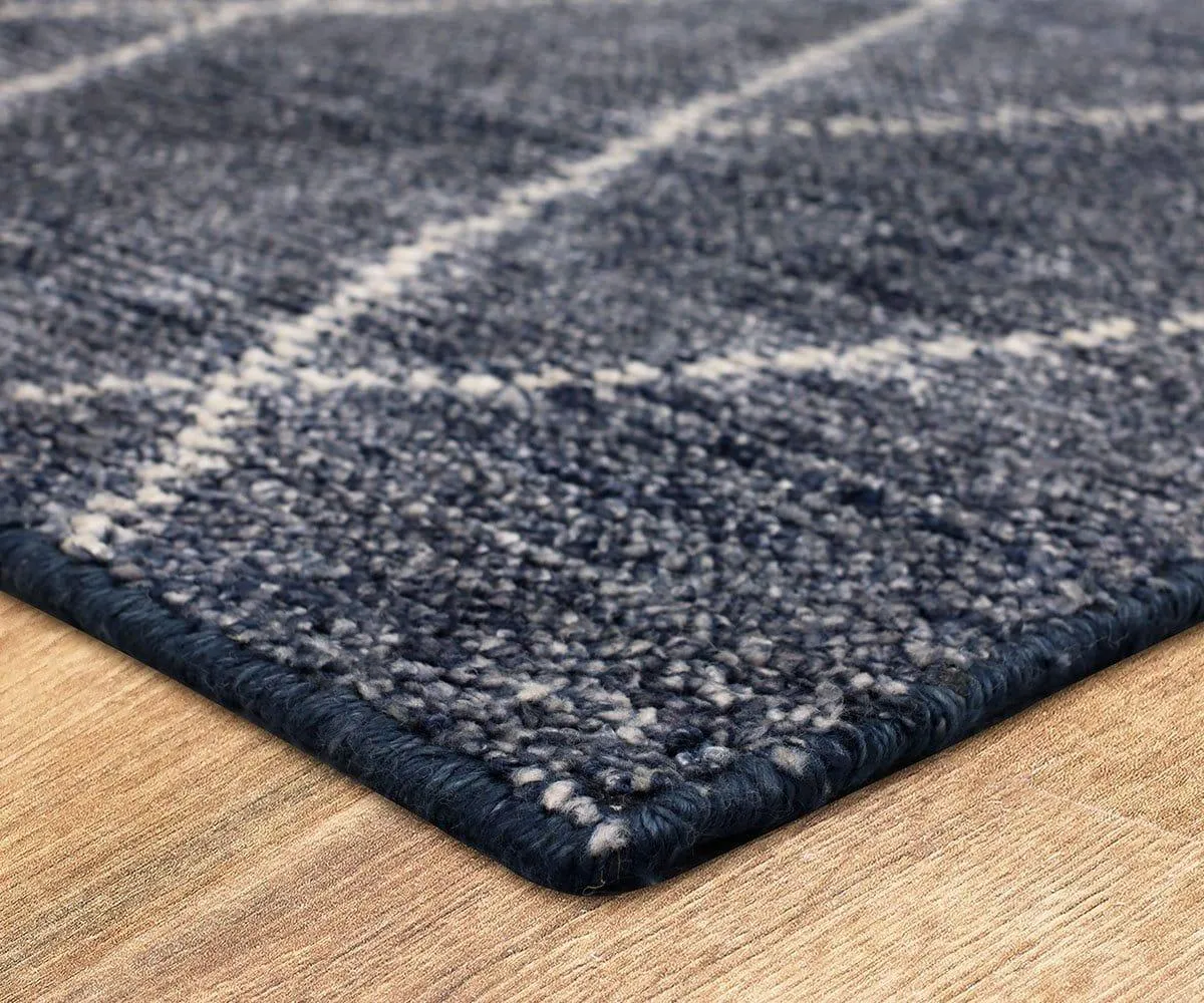 Karastan Tangier Spartel Rug - Blue Steel