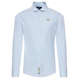 La Martina Light Blue Cotton Shirt