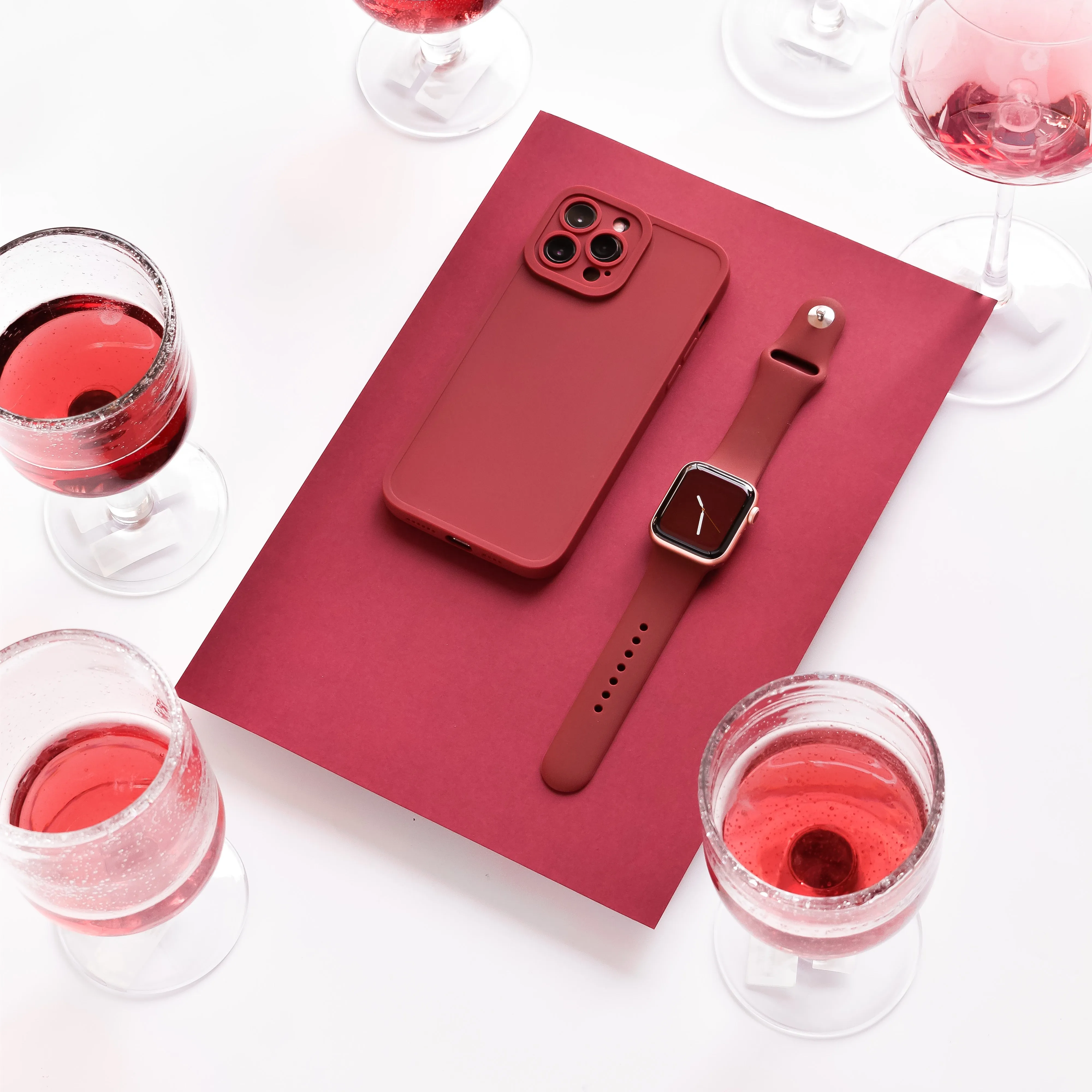 NAKD Phone Case - Red Wine