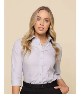 Nicholson Premium Poplin, Womens 3/4 Sleeve Shirt