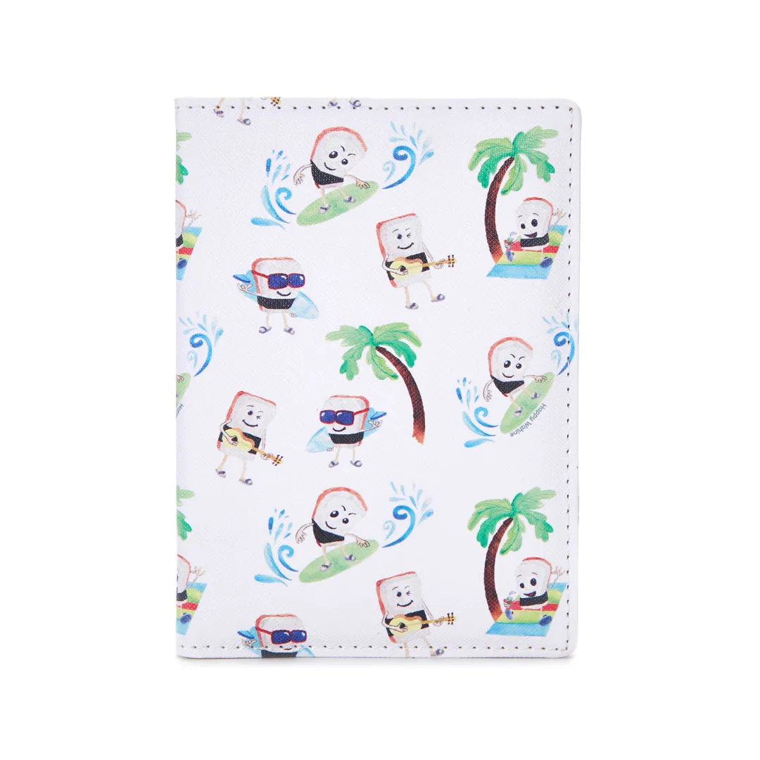 Passport Case Musubi White