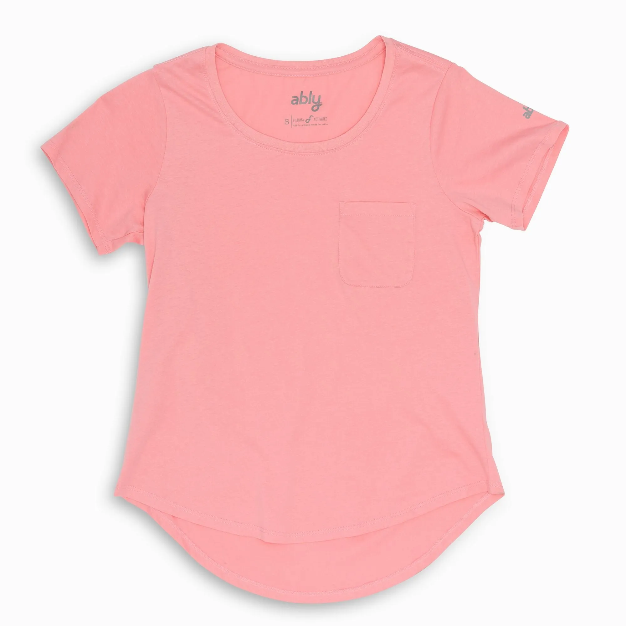 Polly | Women's Anti-Stain Dropped Neckline Tee