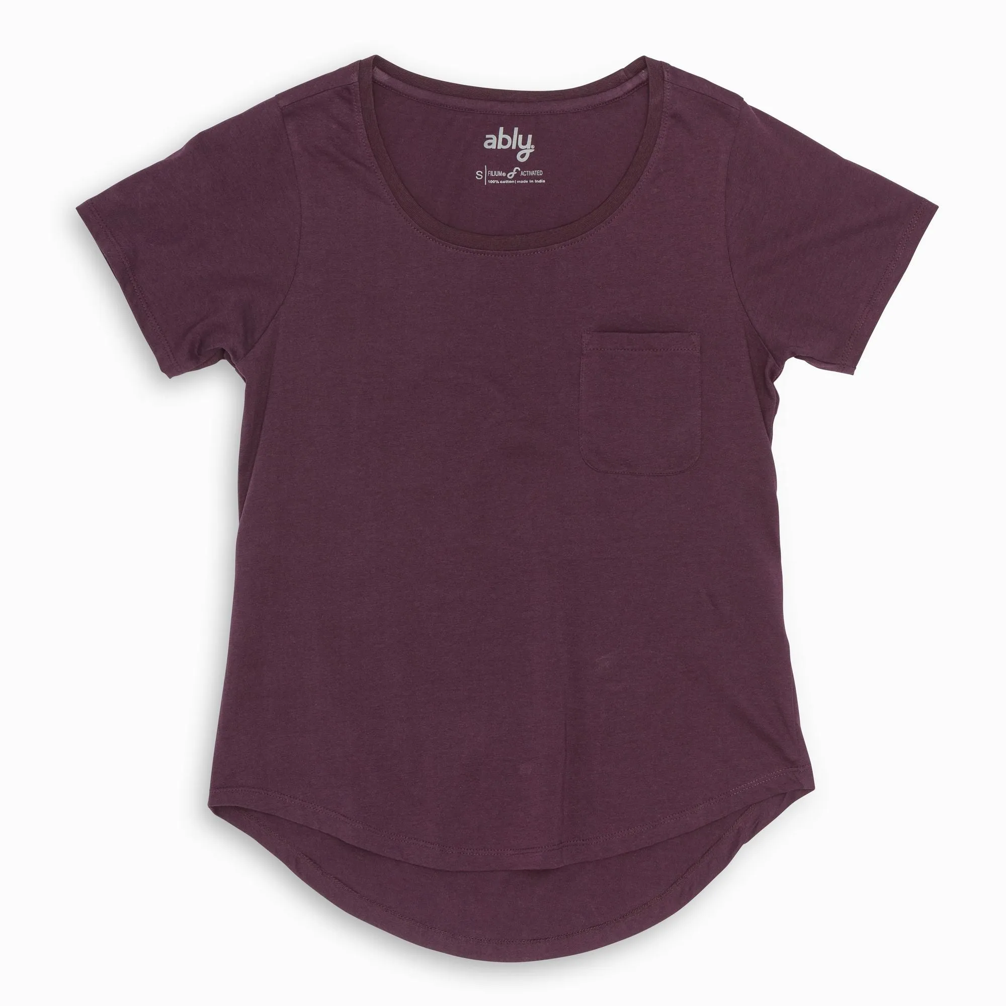 Polly | Women's Anti-Stain Dropped Neckline Tee