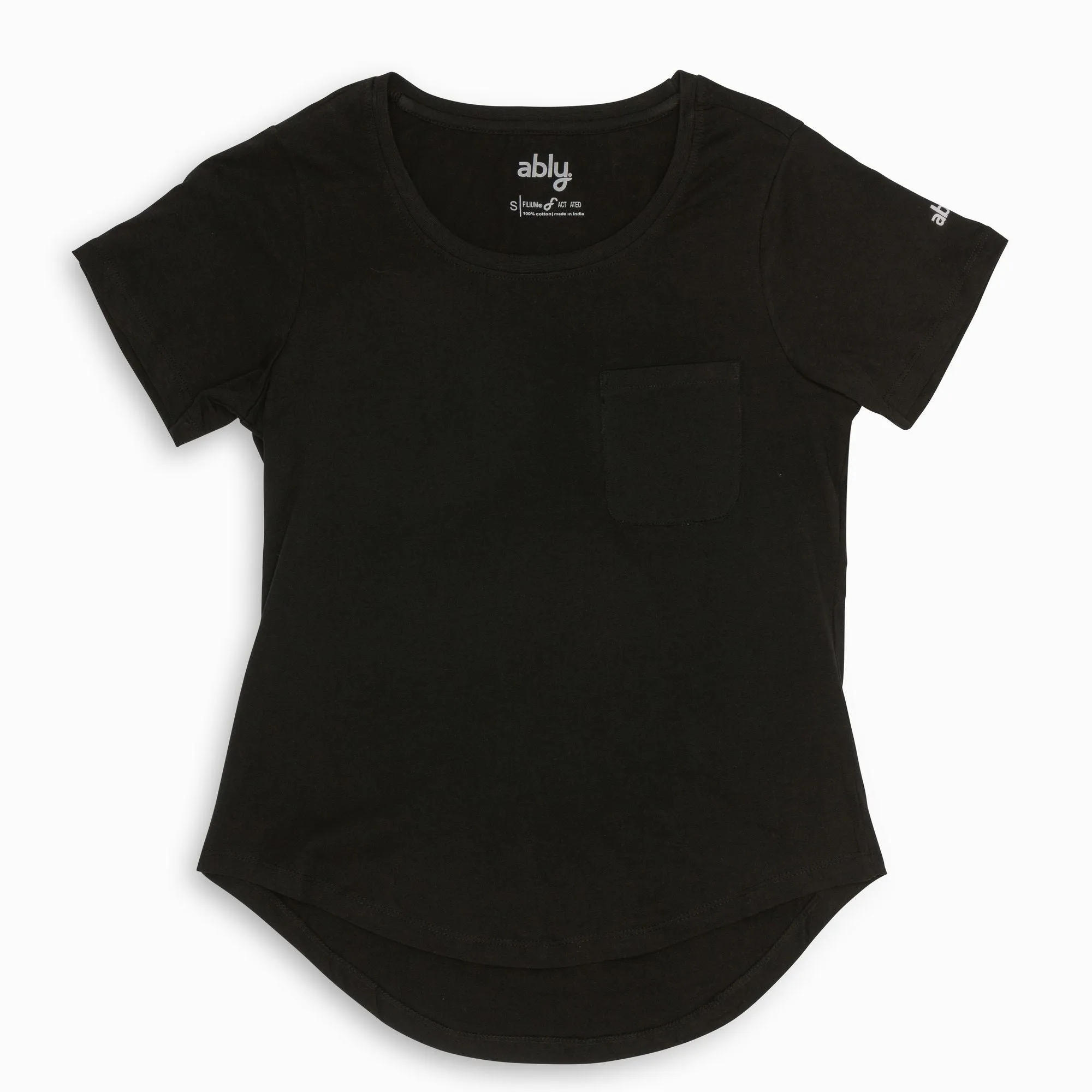 Polly | Women's Anti-Stain Dropped Neckline Tee