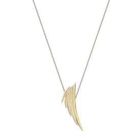 Quill Drop Pendant - Yellow Gold Vermeil