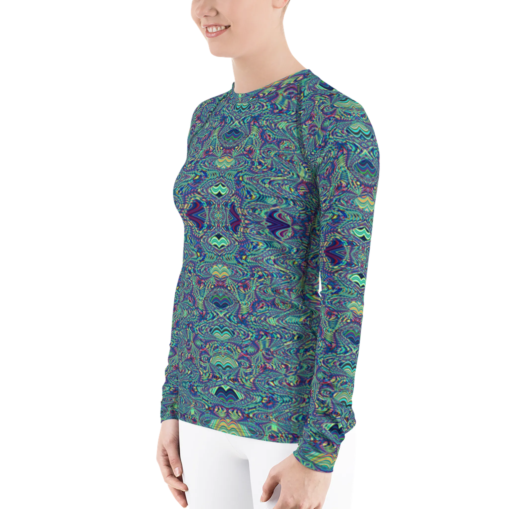 Recursia Alchemical Vision I Women's Rash Guard