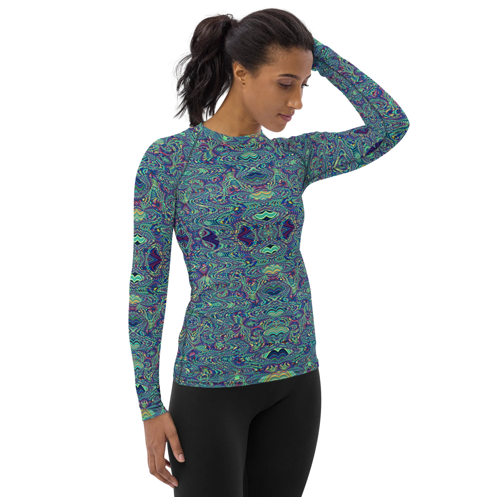 Recursia Alchemical Vision I Women's Rash Guard